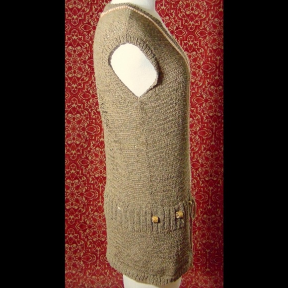 CITY UNLTD knit sleeveless sweater vest M✨ - Picture 6 of 7